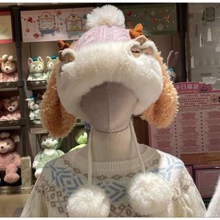 Disney - 上海ディズニー クッキーアン 2024冬 ニット帽 Disney - 上海ディズニー クッキーアン 2024冬 ニット帽