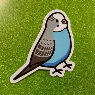 ⭐️人気⭐️セキセイインコ⭐️ステッカー⭐️防水ステッカー(車外アクセサリ)