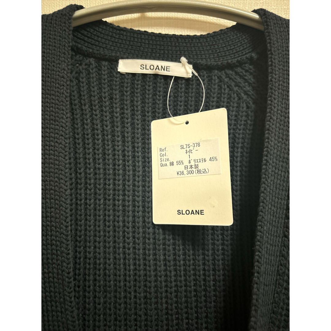 新品 SLOANE ユニセックス Vネックカーディガン ニット セーター S 新品 SLOANE ユニセックス Vネックカーディガン ニット セーター S