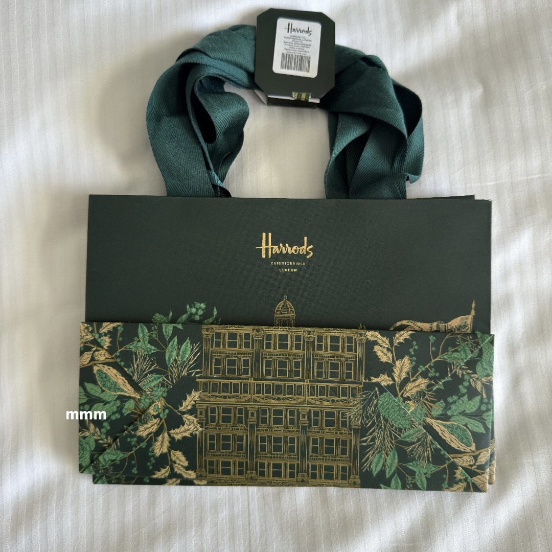 Harrods - Harrods gift bag 3枚セット ハロッズ ギフトバッグの Harrods - Harrods gift bag 3枚セット ハロッズ ギフトバッグの