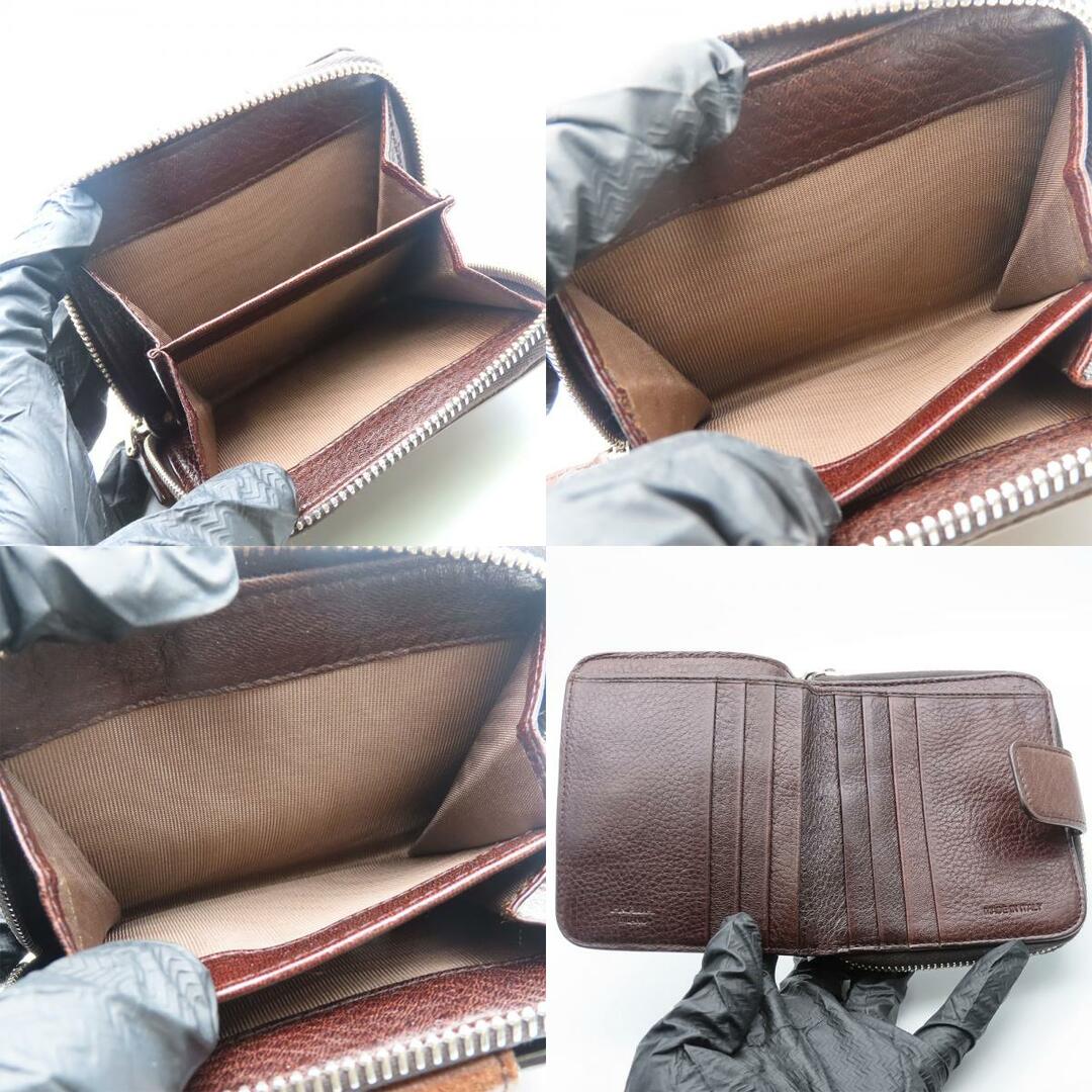 PRADA - 【中古】 プラダ 二つ折り財布 1M0522 レザー CACAO PRADA - 【中古】 プラダ 二つ折り財布 1M0522 レザー CACAO