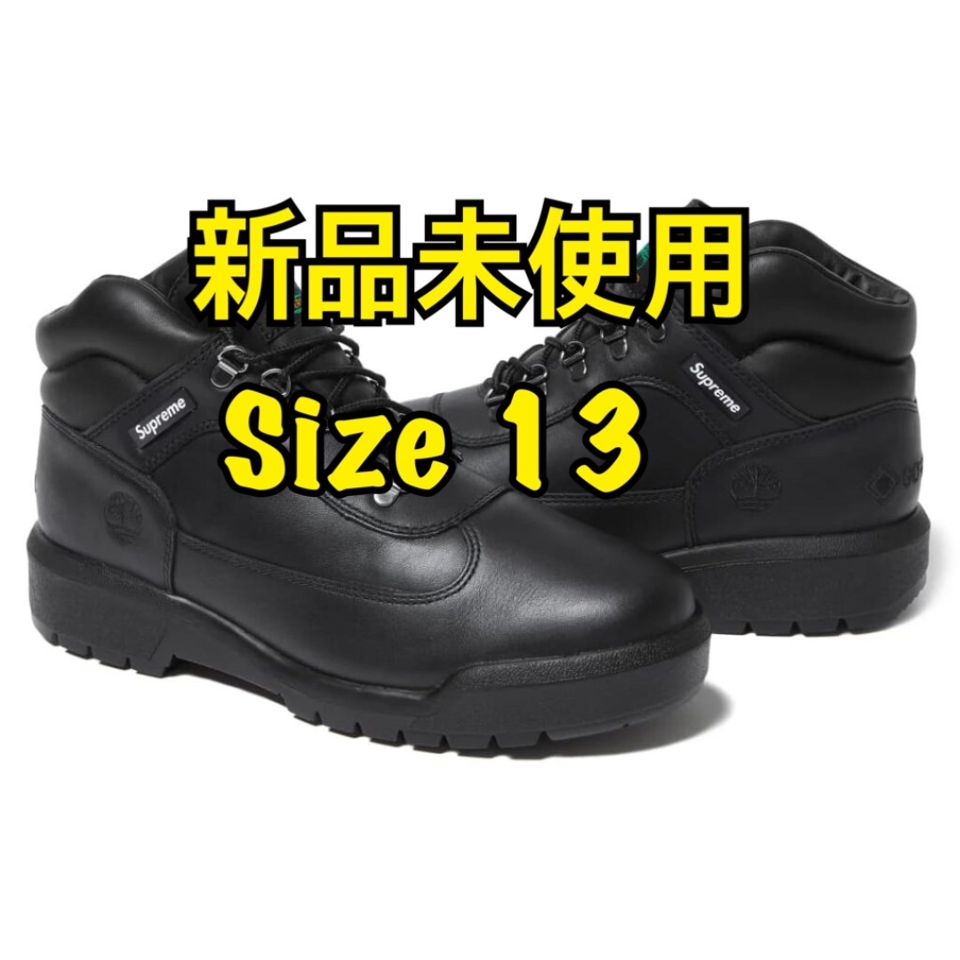 Supreme - Supreme × Timberland Field Boot "Black"