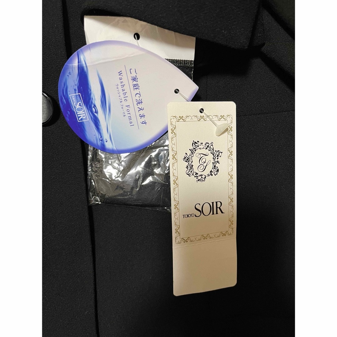 TOKYO SOIR - 東京ソワール ノーカラージャケット 冠婚葬祭 礼服 TOKYO SOIR - 東京ソワール ノーカラージャケット 冠婚葬祭 礼服