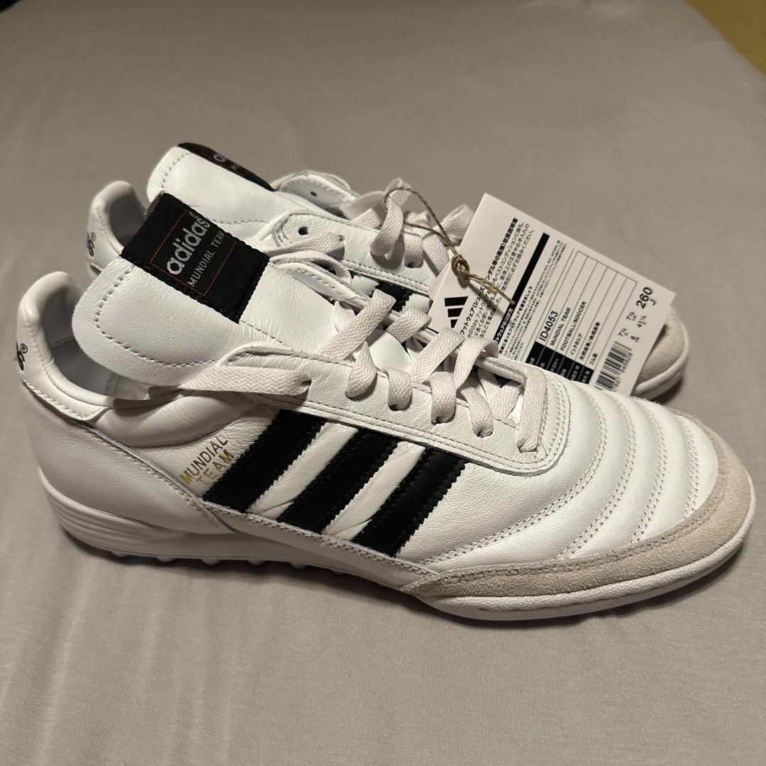 adidas - adidas ムンディアルチーム ホワイト 26cmの通販 by adidas - adidas ムンディアルチーム ホワイト 26cmの通販 by