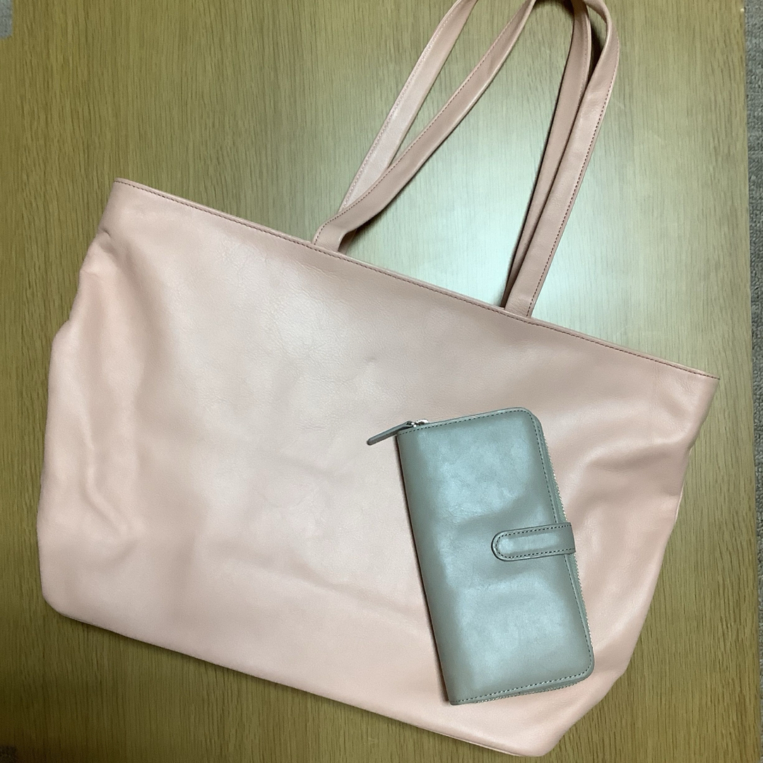 ビジネスレザーファクトリー　トートバック　ダブル長財布　セット