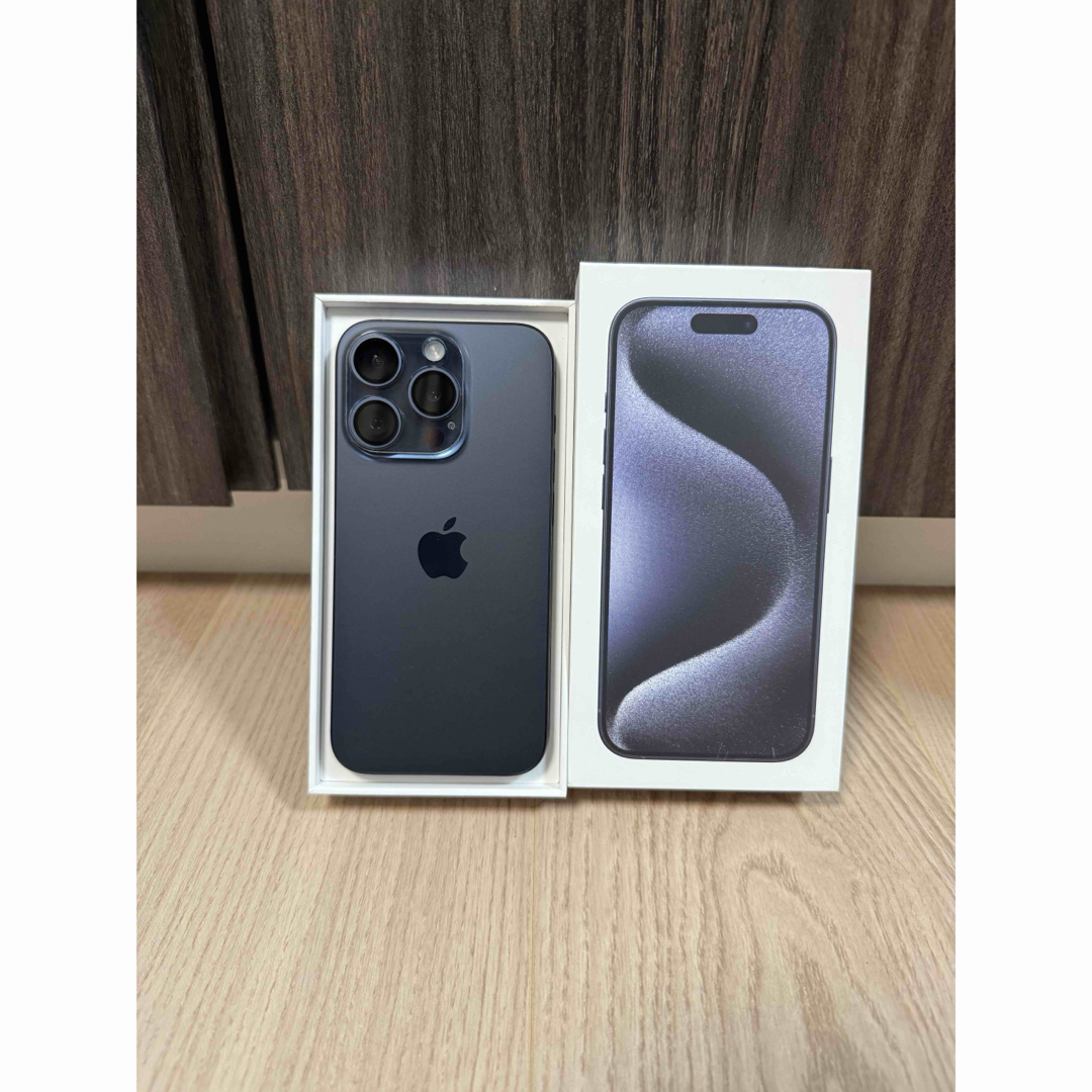 iPhone15Pro 256GB ブルーチタニウム スマートフォン本体 iPhone15Pro 256GB ブルーチタニウム スマートフォン本体