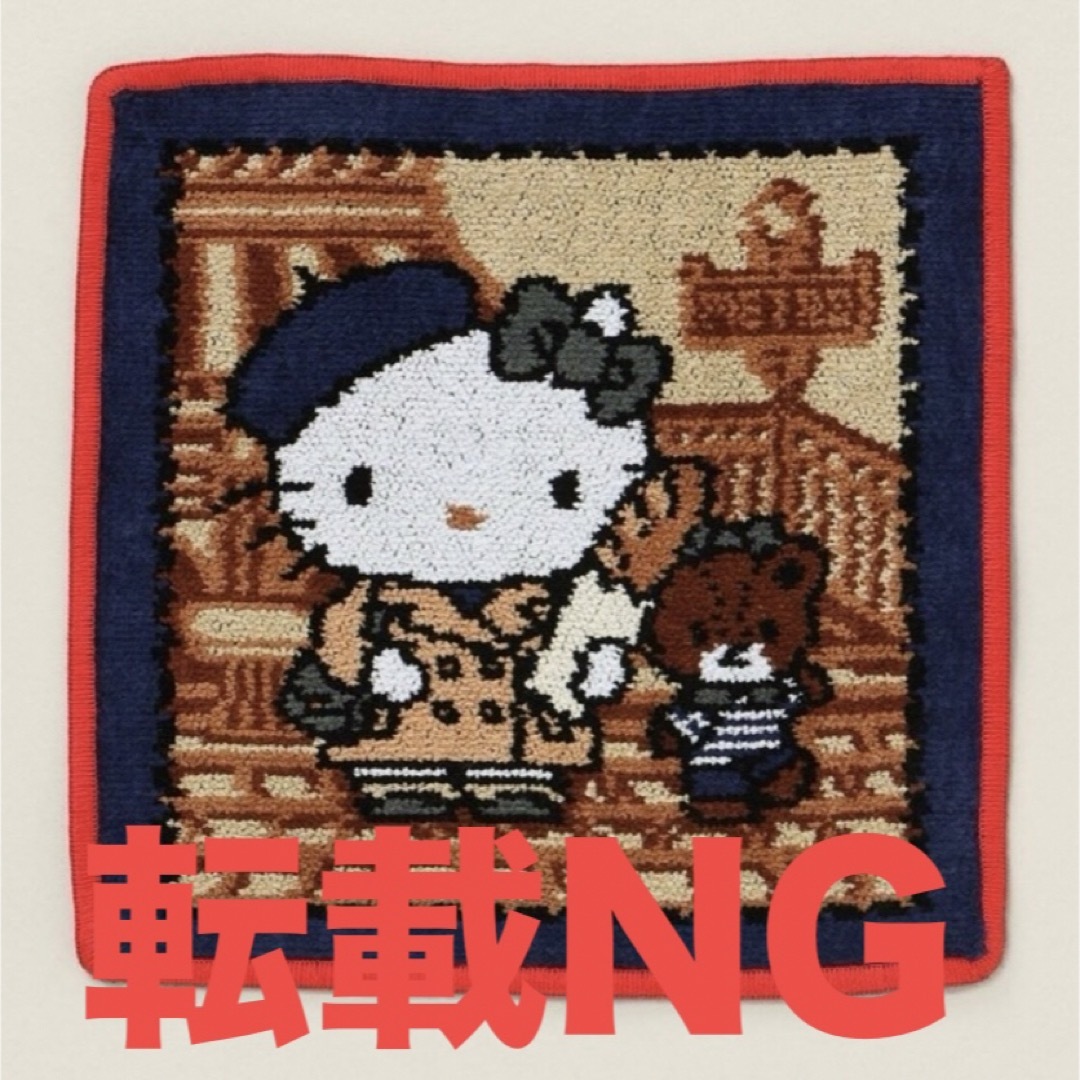 HELLO KITTY FEILER IENA 別注ハンカチ PARIS HELLO KITTY FEILER IENA 別注ハンカチ PARIS