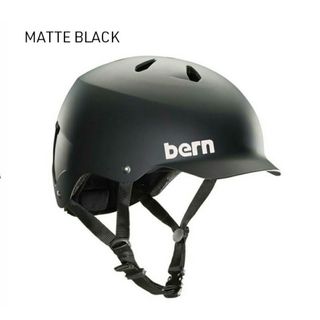 バーン(bern)のバーン ヘルメット マットブラック(ヘルメット/シールド)