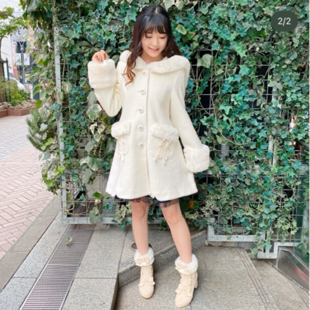 LIZLISA セーラー衿コート ロングコート LIZLISA セーラー衿コート ロングコート