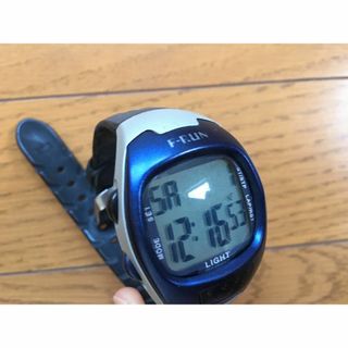 F-RUN デジタルウォッチ ランニング スポーツ 腕時計(腕時計(デジタル))