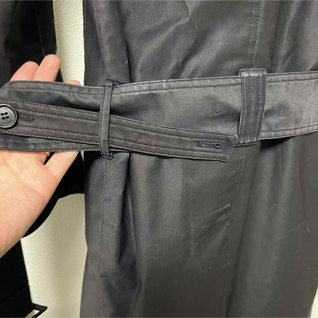 シェリンガム様専用】ディオールオム トレンチコート エディ期 44 シェリンガム様専用】ディオールオム トレンチコート エディ期 44