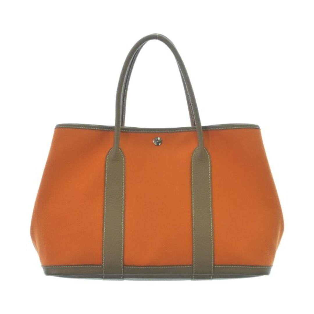 HERMES - HERMES エルメス トートバッグ PM オレンジ 【古着】【中古】