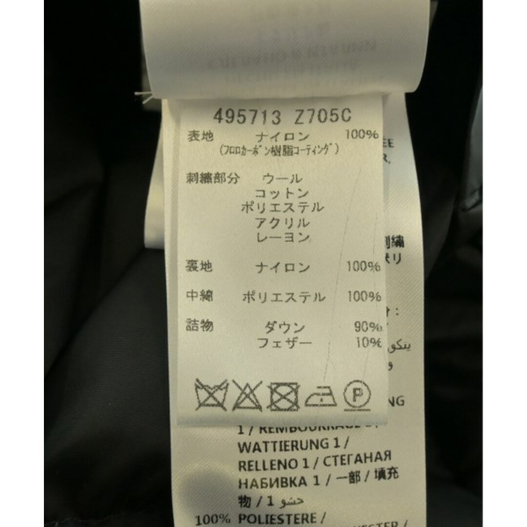 GUCCI グッチ ダウンジャケット/ダウンベスト 46(M位) 黒 【古着】 GUCCI グッチ ダウンジャケット/ダウンベスト 46(M位) 黒 【古着】