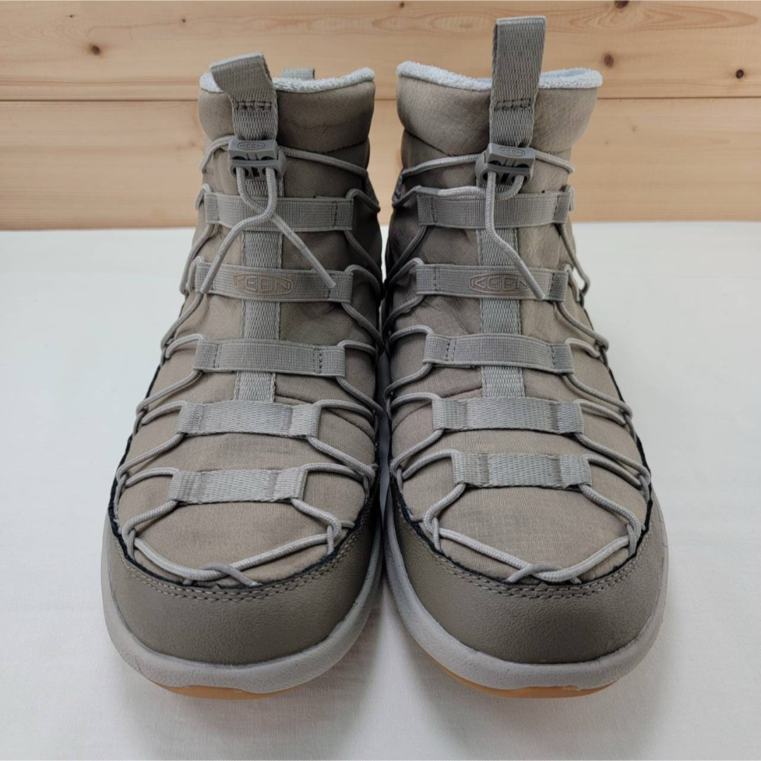 KEEN - キーン ユニーク チャッカ ブーツ メンズ ベージュ 25.5 KEEN - キーン ユニーク チャッカ ブーツ メンズ ベージュ 25.5
