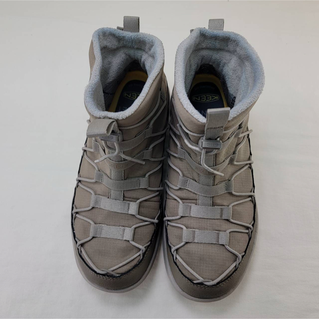 KEEN - キーン ユニーク チャッカ ブーツ メンズ ベージュ 25.5 KEEN - キーン ユニーク チャッカ ブーツ メンズ ベージュ 25.5