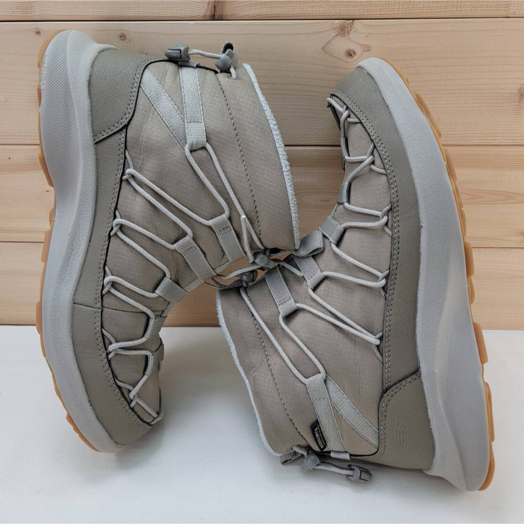KEEN - キーン ユニーク チャッカ ブーツ メンズ ベージュ 25.5 KEEN - キーン ユニーク チャッカ ブーツ メンズ ベージュ 25.5
