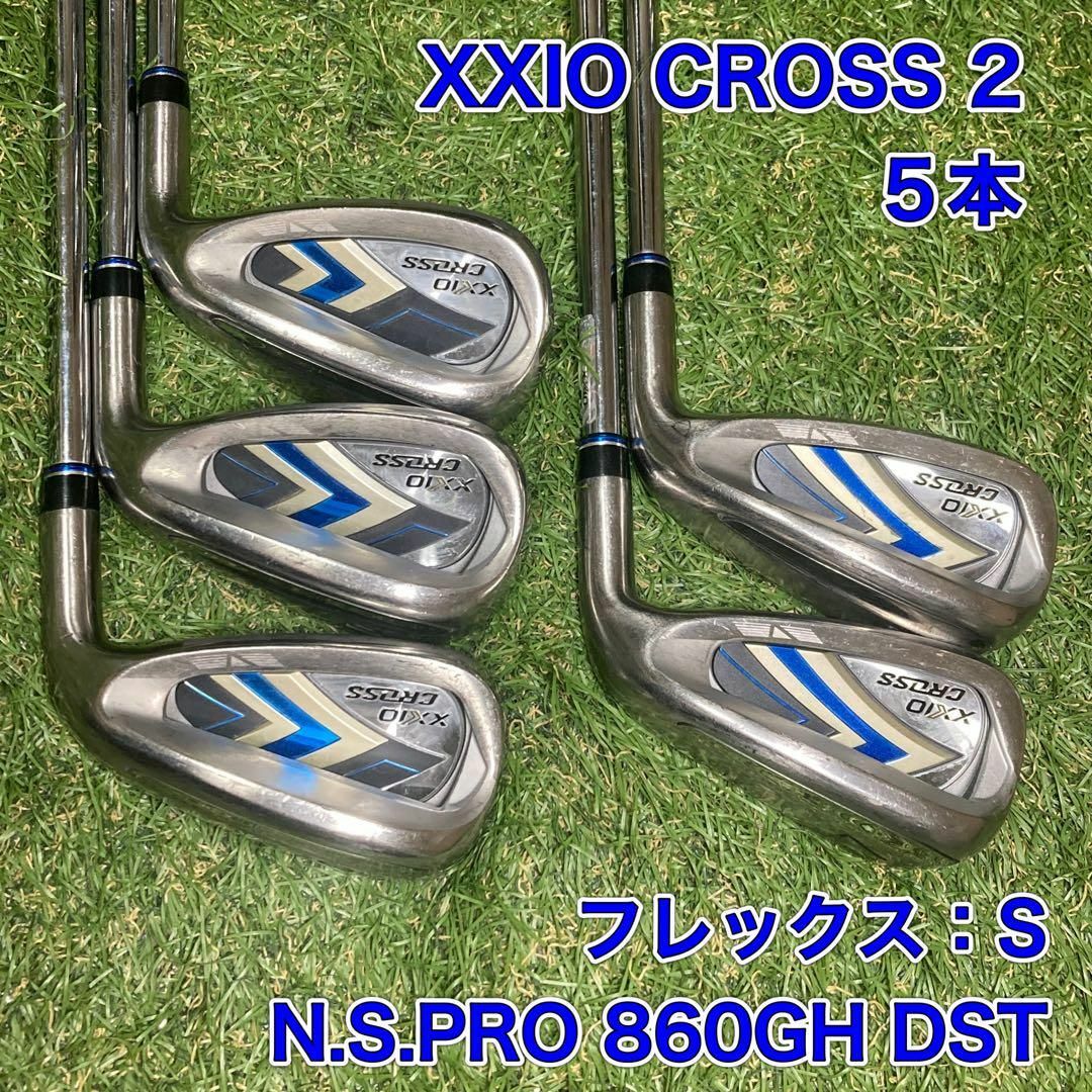 ゼクシオクロス2 アイアン5本 XXIO CROSS2 ゴルフ ゼクシオクロス2 アイアン5本 XXIO CROSS2 ゴルフ