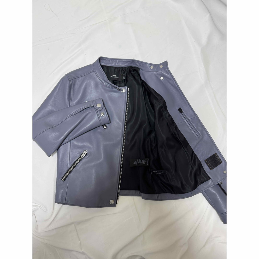 COACH - コーチ 超美品 レザーライダースジャケット レディース COACH - コーチ 超美品 レザーライダースジャケット レディース
