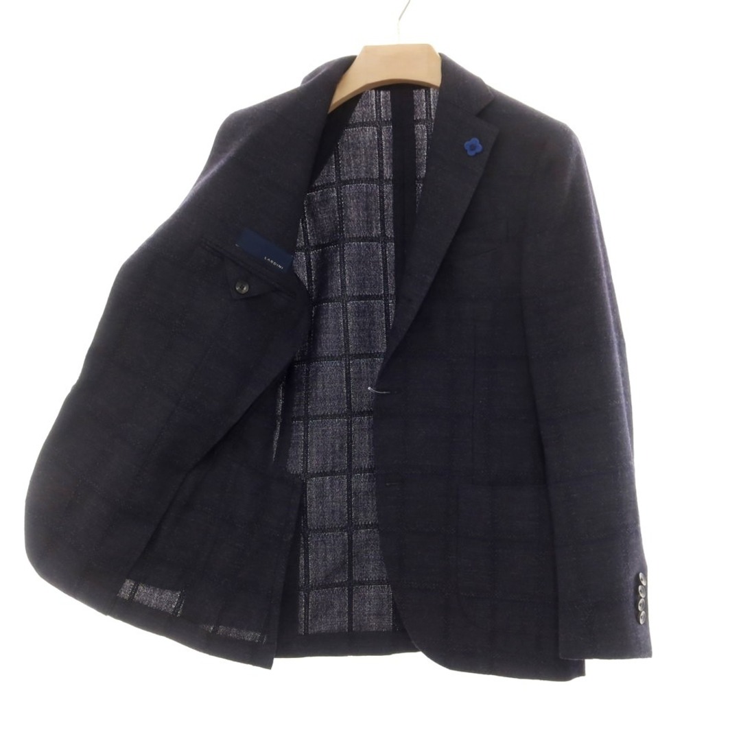 中古】ラルディーニ LARDINI ウール 3つボタン チェック 中古】ラルディーニ LARDINI ウール 3つボタン チェック