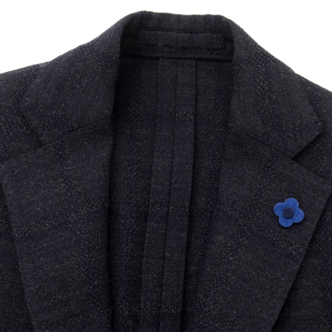 中古】ラルディーニ LARDINI ウール 3つボタン チェック 中古】ラルディーニ LARDINI ウール 3つボタン チェック