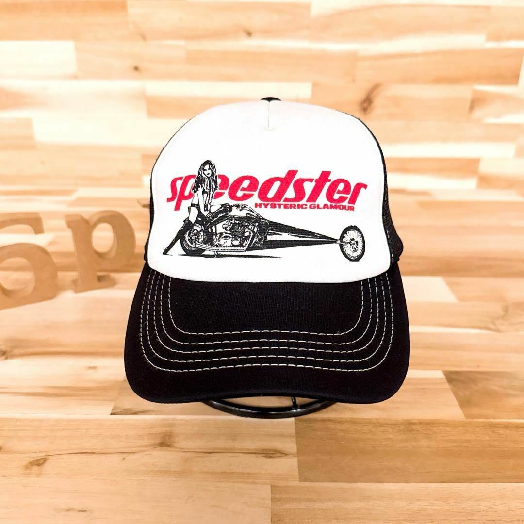 HYSTERIC GLAMOUR 働ける Speedster Mesh Cap HYSTERIC GLAMOUR 働ける Speedster Mesh Cap