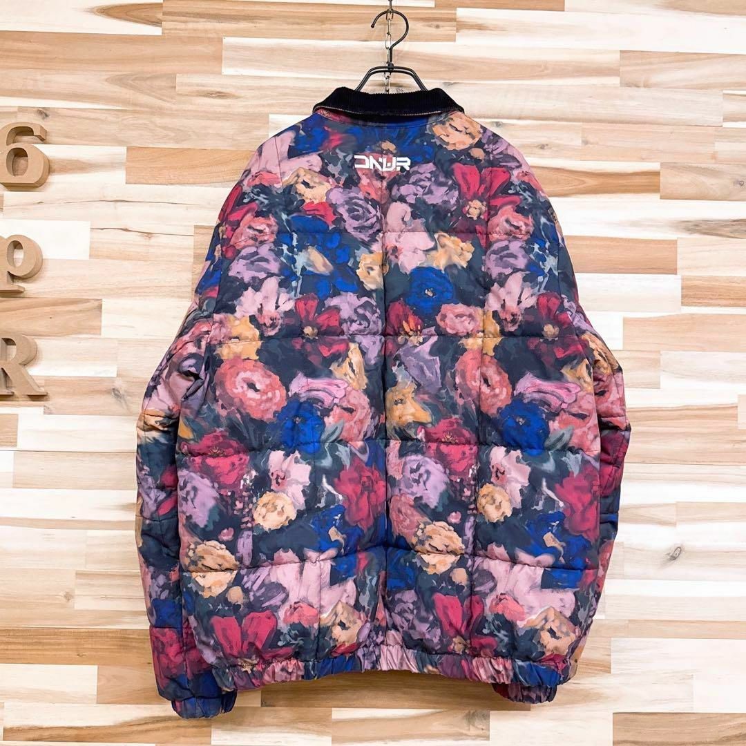 ZARA - 【ザラ】花柄 キルティング 中綿ジャケット 油絵 ZARA - 【ザラ】花柄 キルティング 中綿ジャケット 油絵