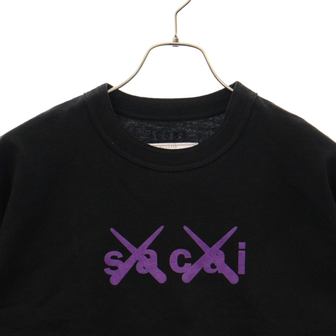 Sacai サカイ 21SS × KAWS フロックロゴプリント半袖Tシャツ Sacai サカイ 21SS × KAWS フロックロゴプリント半袖Tシャツ
