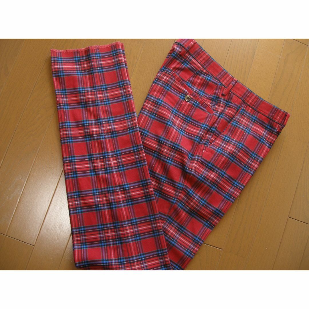 Munsingwear - マンシングウエア 世界最高峰タータンブランド メンズ ゴルフパンツ 82cm