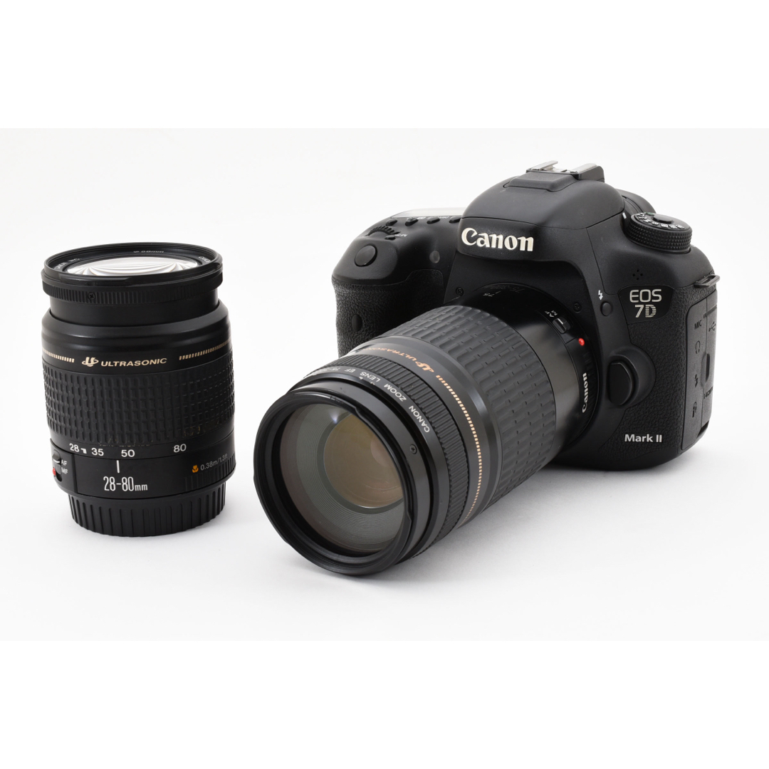 Canon - 保証付き☆Canon EOS 7D Mark II 標準&望遠ダブルレンズ Canon - 保証付き☆Canon EOS 7D Mark II 標準&望遠ダブルレンズ