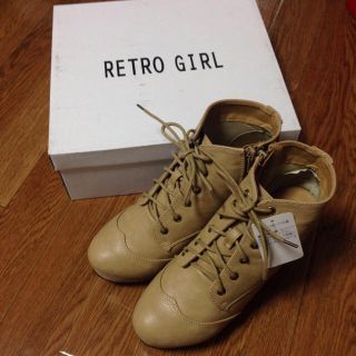 レトロガール(RETRO GIRL)のRETRO GIRL♡ショートブーツ(ブーツ)