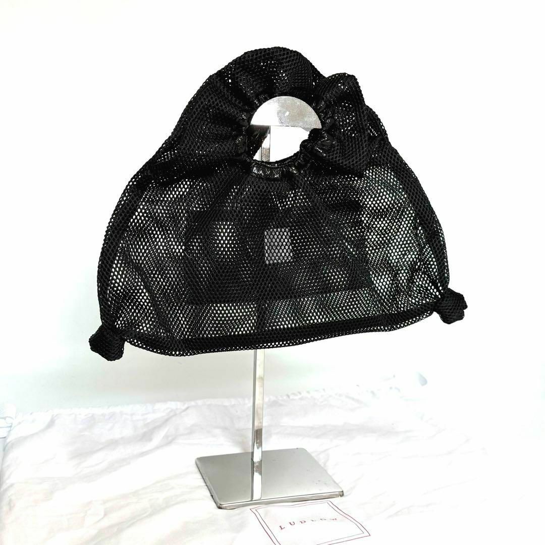 【メーカー公式ショップ】 極美品】LUDLOW ラドロー ハンドバッグ メッシュ シャーリングバッグ バッグ