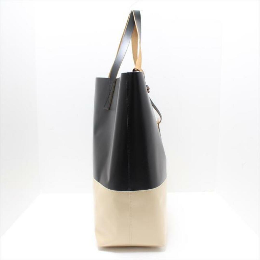 MARNI トートバッグ 黒/ベージュ MARNI トートバッグ 黒/ベージュ