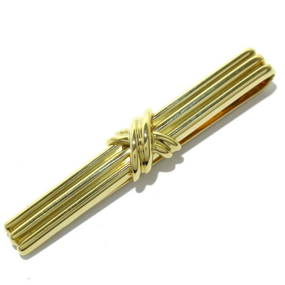 TIFFANY&Co.(ティファニー) ネクタイピン美品 シグネチャー K18YG TIFFANY&Co.(ティファニー) ネクタイピン美品 シグネチャー K18YG