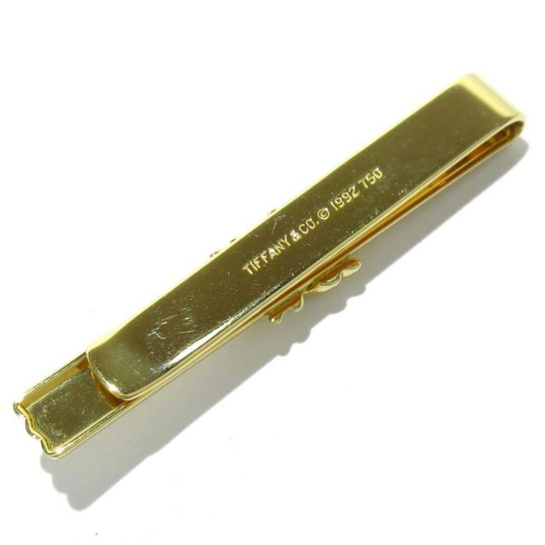 TIFFANY&Co.(ティファニー) ネクタイピン美品 シグネチャー K18YG TIFFANY&Co.(ティファニー) ネクタイピン美品 シグネチャー K18YG