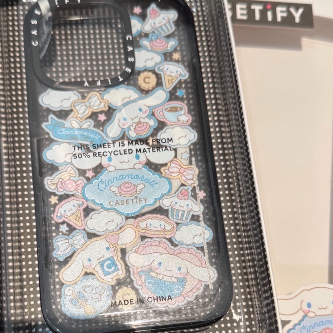 シナモロール シナモン casetify スマホ/家電/カメラのスマホアクセサリー(iPhoneケース)の商品写真