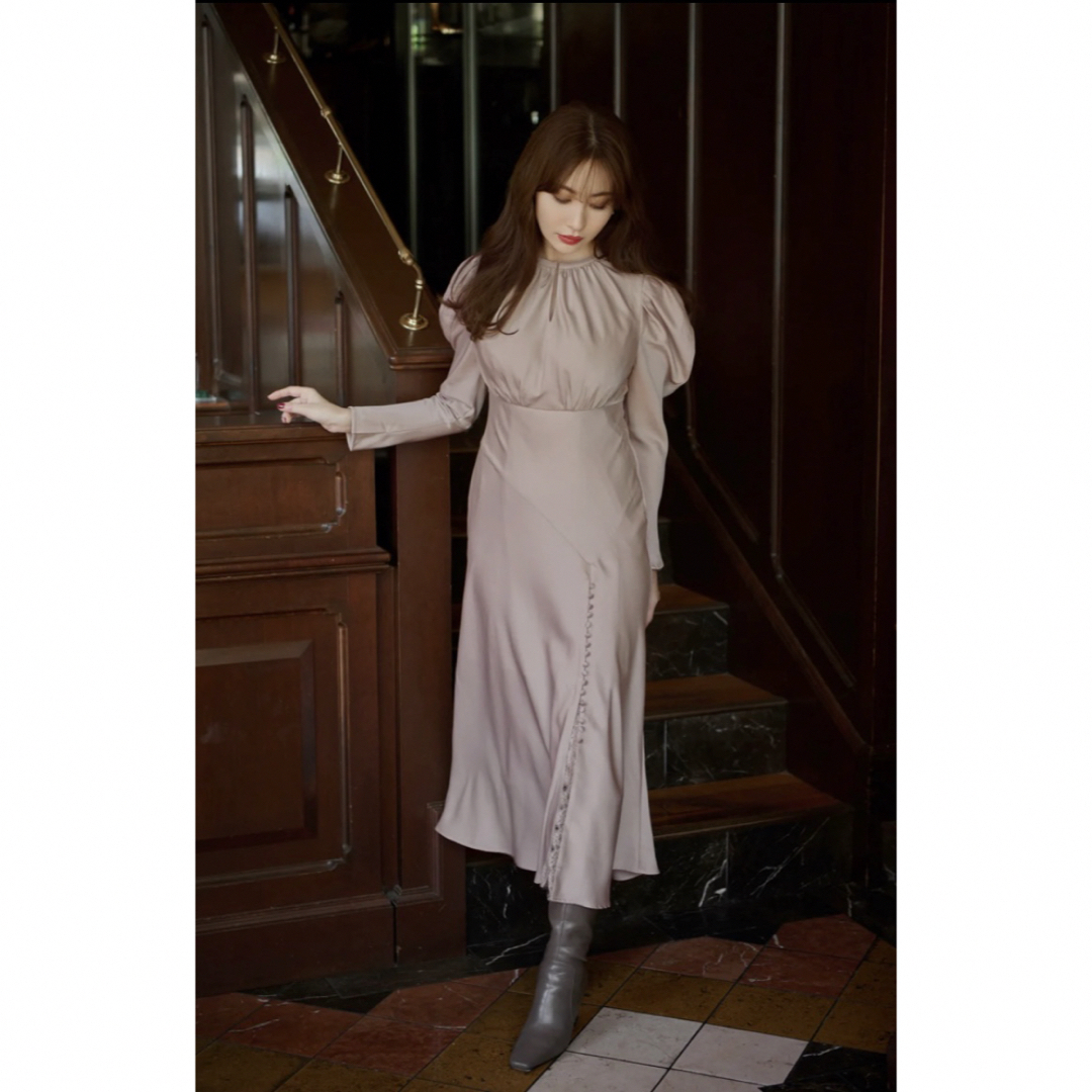 Her lip to - Rosa Slit Lace Dressの通販 by 💎's shop Her lip to - Rosa Slit Lace Dressの通販 by 💎's shop