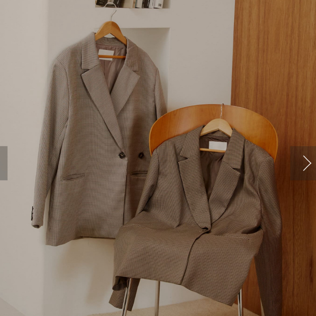 who's who Chico - 美品 Chico(チコ) セットアップ チェックの who's who Chico - 美品 Chico(チコ) セットアップ チェックの