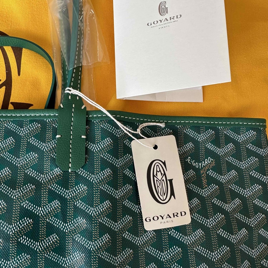 GOYARD - ゴヤール サンルイPM グリーン 新品未使用の通販 by GOYARD - ゴヤール サンルイPM グリーン 新品未使用の通販 by