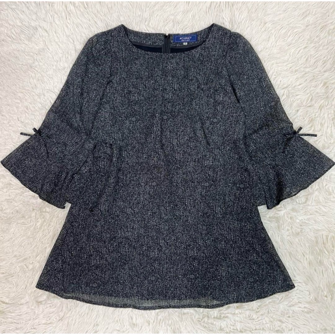 極美品✨ エムズグレイシー ティアード 長袖 チュニック 極美品✨ エムズグレイシー ティアード 長袖 チュニック
