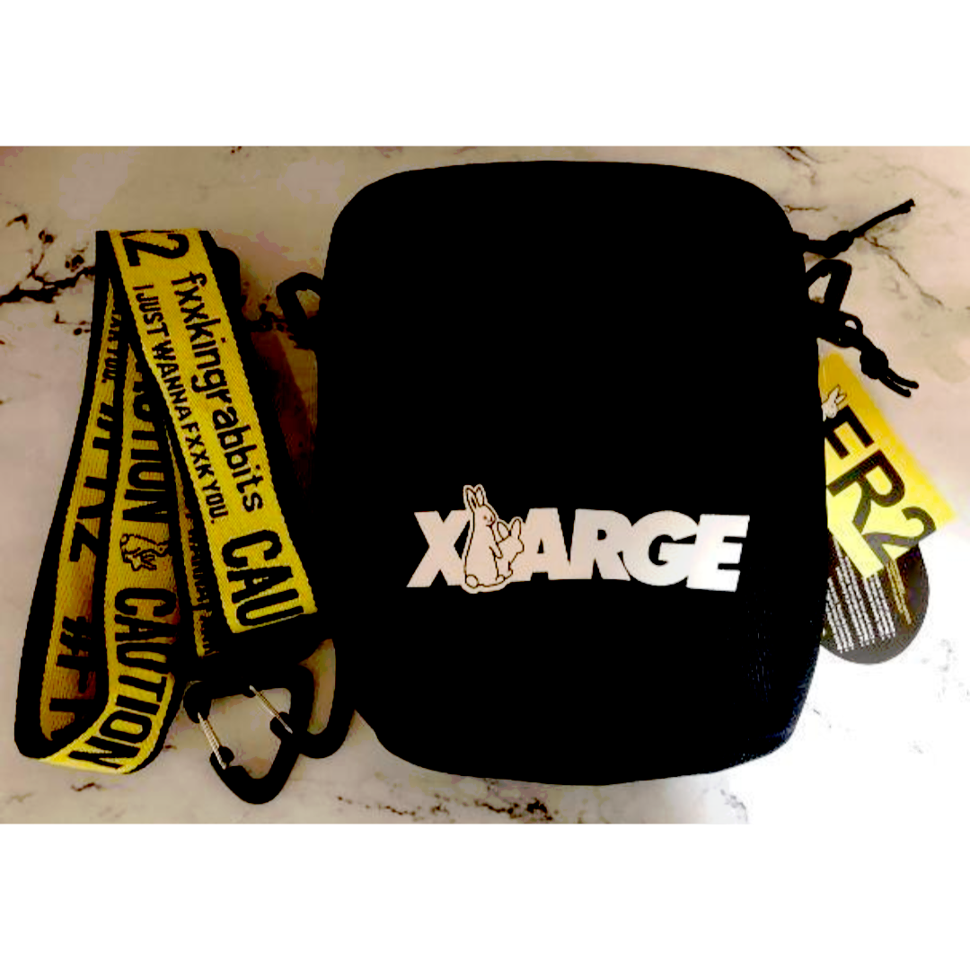 FR2 - ☆新品 FR2 XLARGE ショルダーバッグ ブラック 黒の通販 FR2 - ☆新品 FR2 XLARGE ショルダーバッグ ブラック 黒の通販