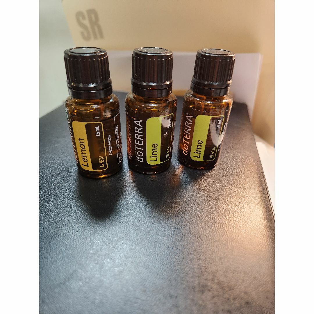 【新品3本セット】ライム×2本 レモン×1本 doTERRA 精油 | フリマアプリ ラクマ