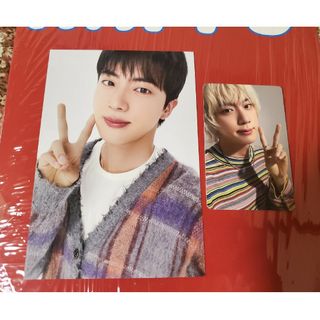 BTS JIN「 Happy ｣ ユニバ特典 トレカ＆ポストカード(アイドルグッズ)
