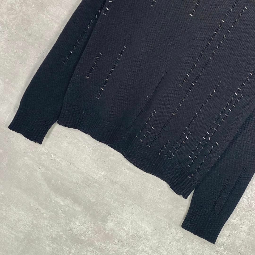 Dior』ディオール (XS) ビーズ プルオーバー長袖ニット ニット Dior』ディオール (XS) ビーズ プルオーバー長袖ニット ニット