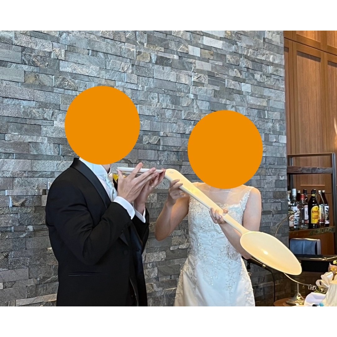 結婚式　披露宴　ファーストバイト　ビッグスプーン　90cm