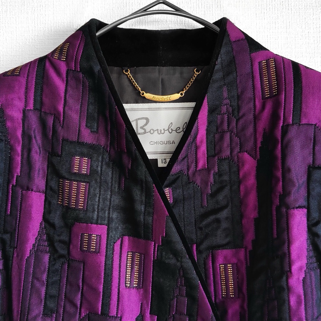 VINTAGE - 美品 ヴィンテージ ノーカラーコート ジャケット VINTAGE - 美品 ヴィンテージ ノーカラーコート ジャケット