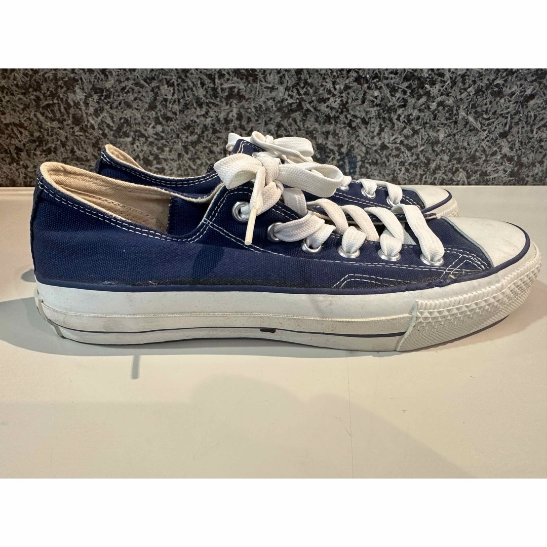 80s USA製 コンバース オールスター 紺 25.5センチ 新品 靴/シューズ 80s USA製 コンバース オールスター 紺 25.5センチ 新品 靴/シューズ