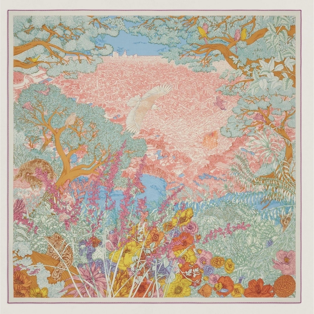 HERMES - エルメス カレ ストール ショール 140 ジュアン