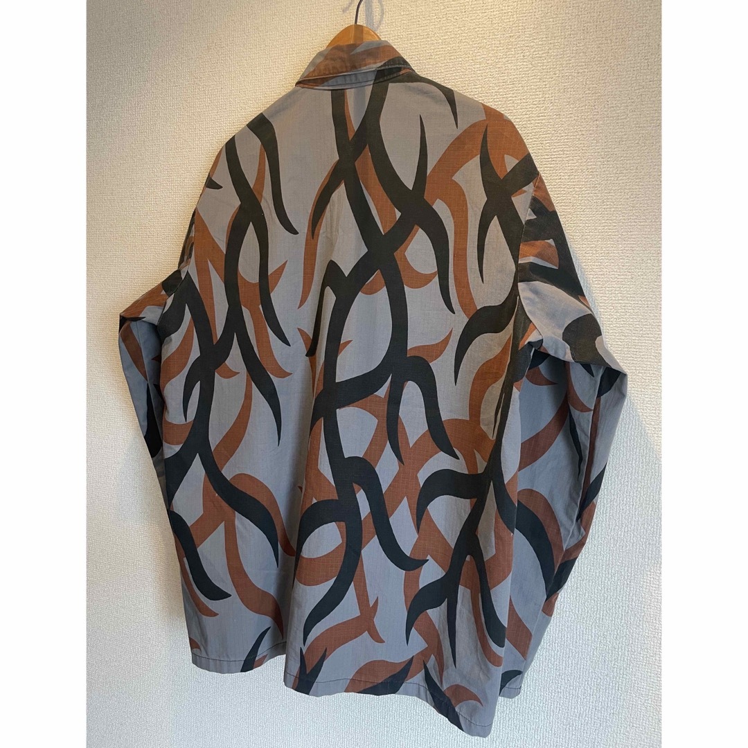 USA製 ASAT トライバルカモシャツ L VINTAGE グレーの通販 by USA製 ASAT トライバルカモシャツ L VINTAGE グレーの通販 by