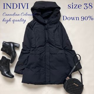 INDIVI - ◇インディヴィ◇高品質カナディアンダウン◇フード INDIVI - ◇インディヴィ◇高品質カナディアンダウン◇フード