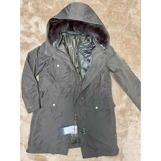 ICB - 良品 ICB Tussah T/C モッズコート ベージュ Mサイズの ICB - 良品 ICB Tussah T/C モッズコート ベージュ Mサイズの